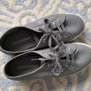 Grey Platform Superga - Size 7.5 US
